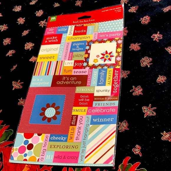 Making Memories chipboard words  die cut 55 stickers - Picture 1 of 8
